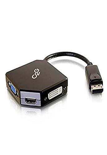 C2G /Cables to Go DisplayPort a HDMI, VGA o DVI Adapter Converter (54340)