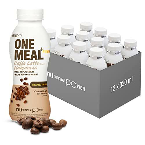 NUPO One Meal +Prime Café con Leche - Batido Listo para Beber