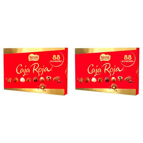Nestlé Caja Roja Bombones de Chocolate - Bombones 2x800g (Paquete de 2)