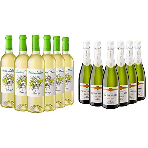 Señorío de los Llanos Verdejo - Vino Blanco - Caja de 6 Botellas x 750 ml + Jaume Serra