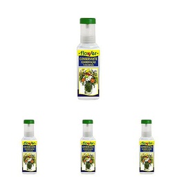 Flower Vidaflor Conservante Flor Cortada, 250 ml (Paquete de 4)