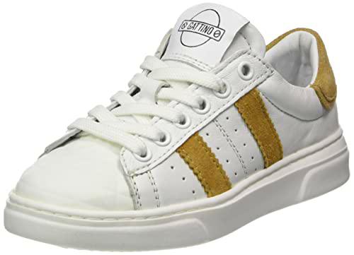 Gattino G1261, Zapatillas Deportivas, Color marrón Blanco, 33 EU