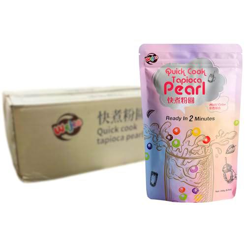 WEJEE - Perlas de tapioca de cocción rápida color - 20 X 250 GR