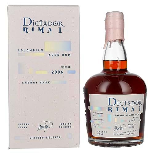 Dictador RIMA 1 16 Years Old SHERRY Cask Vintage 2006 44% Vol