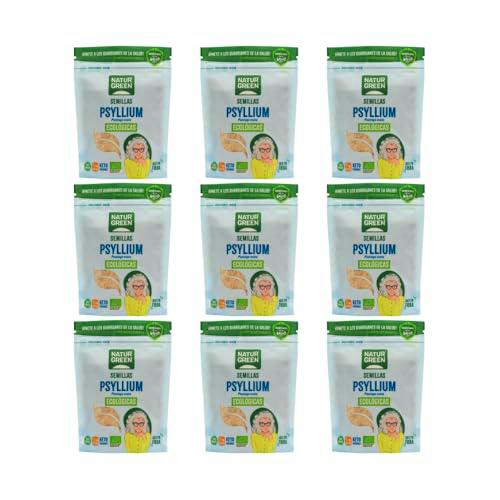 NaturGreen - Cáscara de Semilla Molida de Psyllium Ecológico