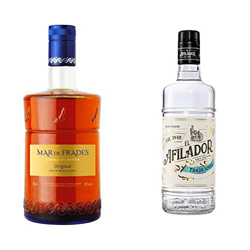 Mar de Frades Licor Hierbas y Frutas Original - 700 ml &amp; El Afilador Tradicional