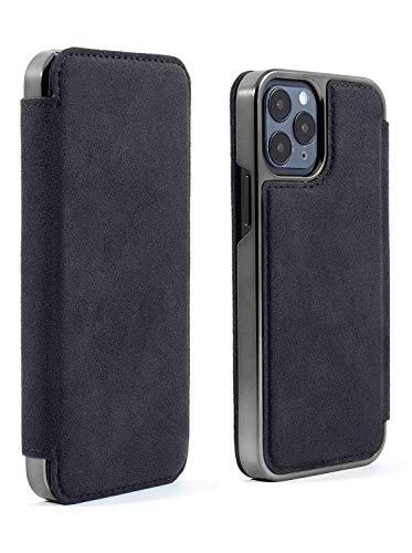 Greenwich Blake Alcantara Magsafe - Funda para iPhone 12/12 Pro Compatible con Carga inalámbrica MagSafe