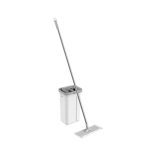 teesa Mopa de Limpieza, Microfibra de plástico, Gris (Grey chiné 14), 5,7 l
