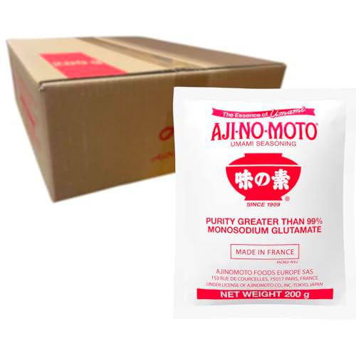 AJINOMOTO, Glutamato monosódico, 48 x 200 gr, Multipack