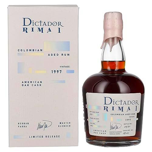Dictador RIMA 1 25 Years Old AMERICAN OAK Cask Vintage 1997 44% Vol