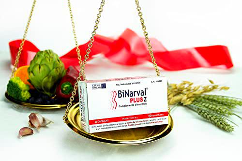 BiNarval PLUS Z® 60 Cápsulas - Nutracéutico eficaz como apoyo para quien está controlando su dieta