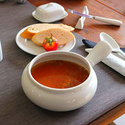Tessin - Cuenco para sopa con asa (0,55 L, 4 unidades)