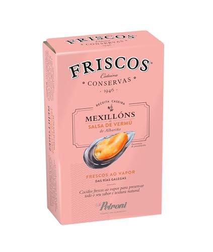 FRISCOS Mejillones en salsa de vermut St. Petroni. 18 unidades