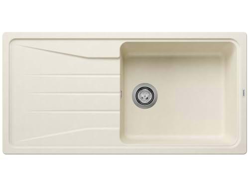 BLANCO SONA XL 6 S Fregadero de granito de color blanco suave de SILGRANIT