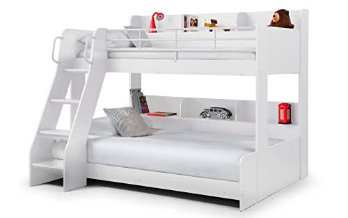 Julian Bowen Cama Triple Domino, Color Blanco