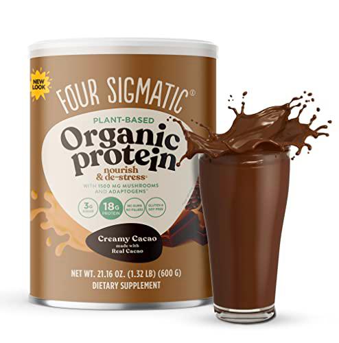 Protein Pulver VEGAN - Kakaoproteinpulver mit Reishi Ashwagandha Chaga Punjab Pakistan Salz &amp; weiteren Superfoods