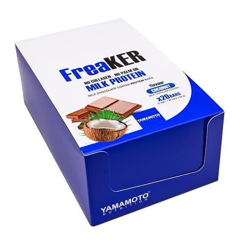 YAMAMOTO NUTRITION FreaKER 20 barras de 50 gramos Coco chocolate con leche