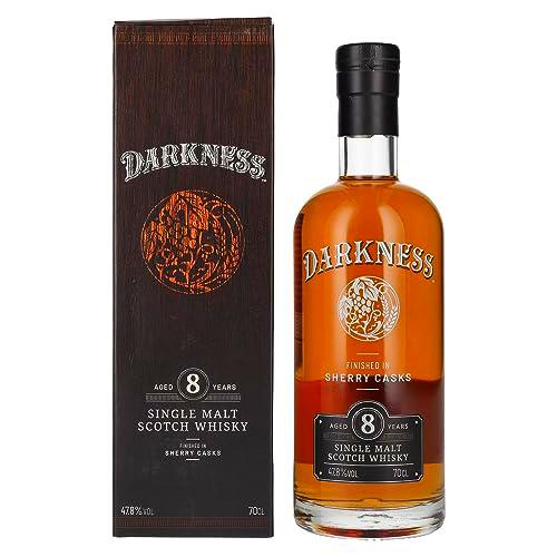 Darkness! 8 Years Old Single Malt Scotch Whisky SHERRY CASKS 47,8% Vol