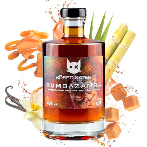 BÖSER KATER RUMbazamba Caramel Toffee Spirit Drink 40% Vol. 0,5l