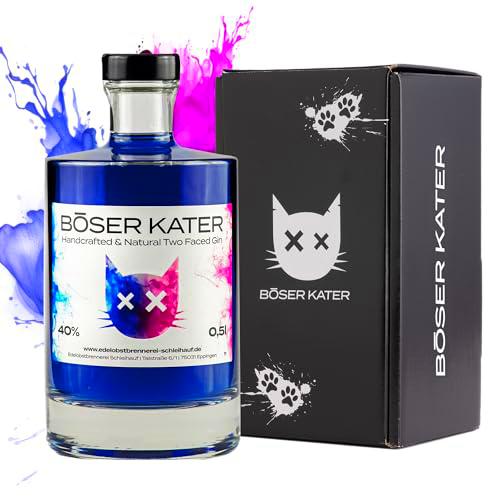 BÖSER KATER Handcrafted &amp; Natural Two Faced Gin 40% Vol. 0,5l