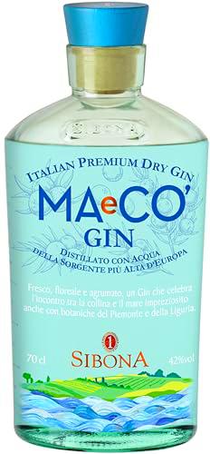 Sibona MAeCO Italian Premium Dry Gin 42% Vol. 0,7l