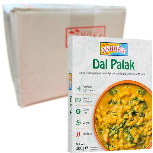 ASHOKA - Dal Palak Instantáneo - 20 X 280 GR - Multipack