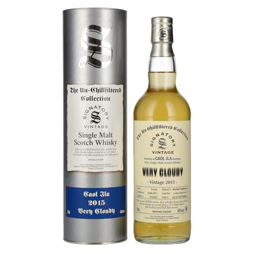 Signatory Vintage CAOL ILA VERY CLOUDY The Un-Chillfiltered 2015 40% Vol