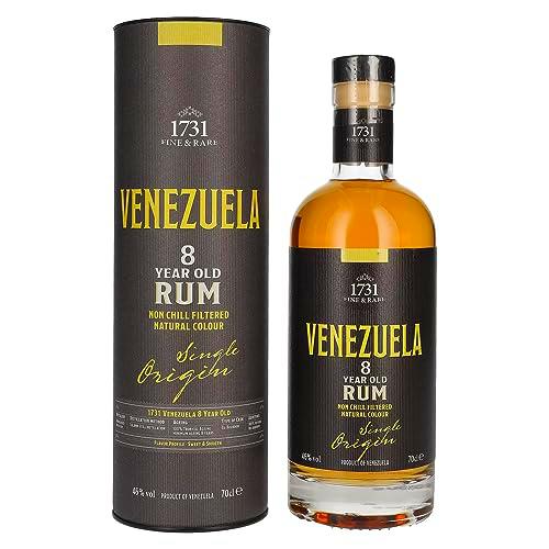 1731 Fine &amp; Rare VENEZUELA 8 Years Old Single Origin Rum 46% Vol