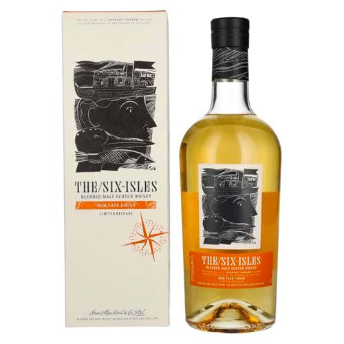 The Six Isles Blended Malt Scotch Whisky RUM CASK FINISH Limited Release 48% Vol