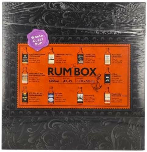The Rum Box Purple Edition 42,3% Vol. 10x0,05l in Giftbox