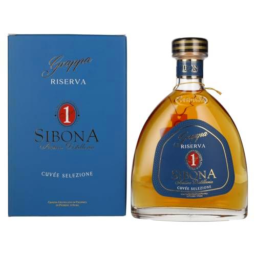 Sibona GRAPPA RISERVA NUMERO 1 CUVÉE SELEZIONE 40% Vol