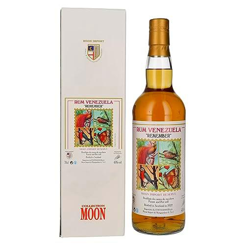 Moon Import Reserve REMEMBER Rum Venezuela Patent and Pot Still 2022 45% Vol
