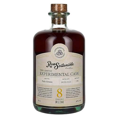 Ron Sostenible 8 Years Old Experimental Pedro Ximenez Cask 43% Vol. 0,7l