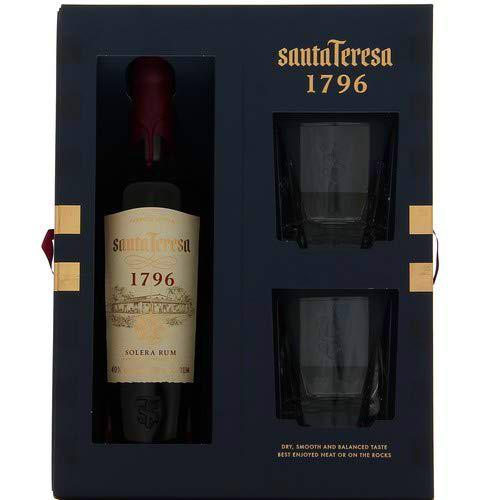 Santa Teresa 1796 Solera Rum 40% Vol. 0,7l in Giftbox with glass