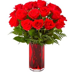 Ramo de Rosas Rojas Frescas con 25 Flores en Diseño Moderno y Elegante Ramo Rosas Premium Color Rojo