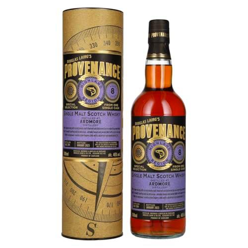 Douglas Laing PROVENANCE Ardmore 8 Years Old Single Cask Single Malt Scotch Whisky 2014 46% Vol
