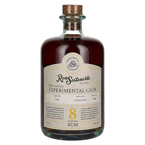 Ron Sostenible 8 Years Old Experimental Port Cask 43% Vol. 0,7l
