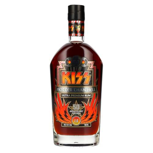 Kiss 14 Years Old Hotter than Hell Ultra Premium Rum 50th Anniversary Edition 45% Vol. 0,7l