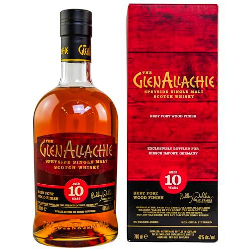 The GlenAllachie 10 Years Old RUBY PORT WOOD FINISH 48% Vol