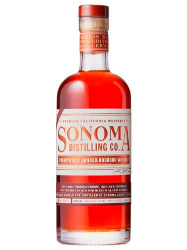 Sonoma Distilling Co. CHERRYWOOD SMOKED BOURBON Whiskey 47,8% Vol. 0,7l