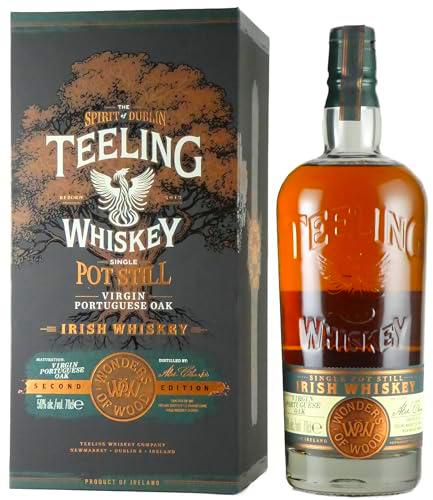 Teeling Whiskey Single Pot Still WONDERS OF WOOD Virgin Portuguese Oak Second Edition 50% Vol