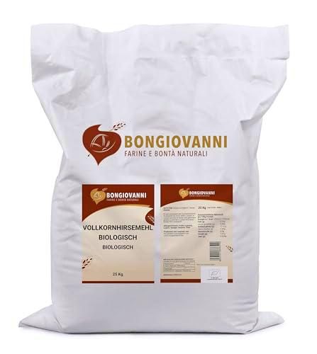 Bongiovanni Farine e Bonta' Naturali Harina de Sorgo Integral 25Kg Bio sin Gluten 25000 g