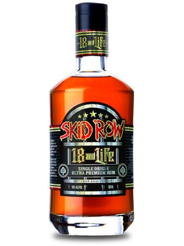 SKID ROW 18 and Life 35th Anniversary Ultra Premium Rum 45% Vol. 0,7l