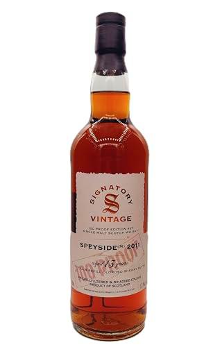 Signatory Vintage 100 Proof Edition SPEYSIDE (M) 13 Years Old Single Malt #27 2011 57,1% Vol. 0,7l