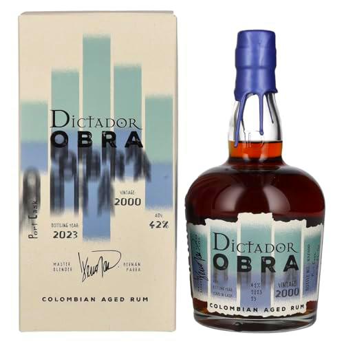 Dictador OBRA VINTAGE 23 Years Old PORT CASK Rum 2000 42% Vol