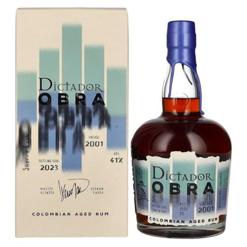 Dictador OBRA VINTAGE 22 Years Old SHERRY CASK Rum 2001 41% Vol