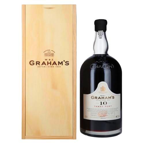 W. &amp; J. Graham's Tawny Port 10 Years Old 20% Vol. 4,5l in Holzkiste