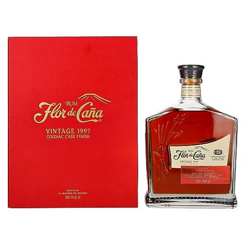 Flor de Caña Rum Cognac Cask Finish Vintage 1997 47% Vol