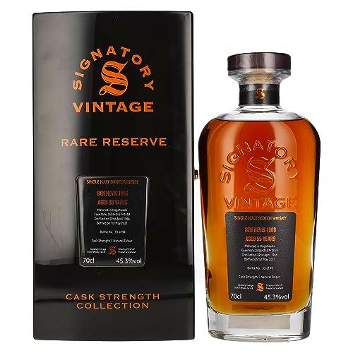 Signatory Vintage Ben Nevis 55 Years Old RARE RESERVE Cask Strength 1966 45,3% Vol