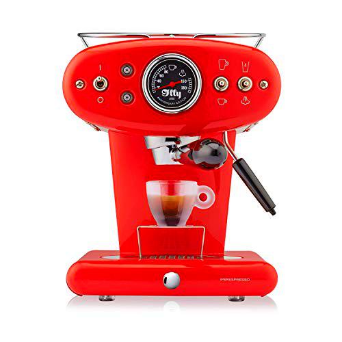 illy X1 Anniversary - Cafetera para cápsulas Iperespresso, color rojo